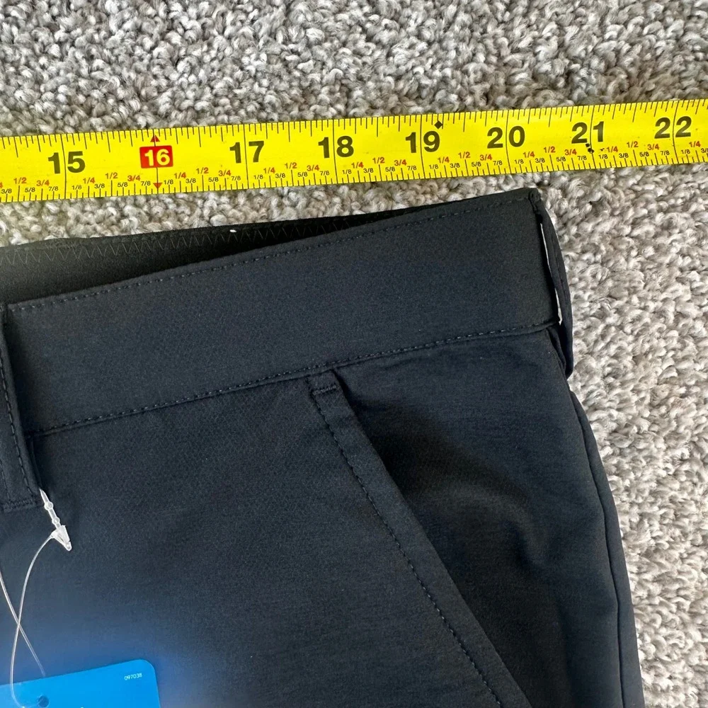Columbia Sage Peak Chino Pant Men 40x32 Black Omni-Shield Hiking Lightweight NEW